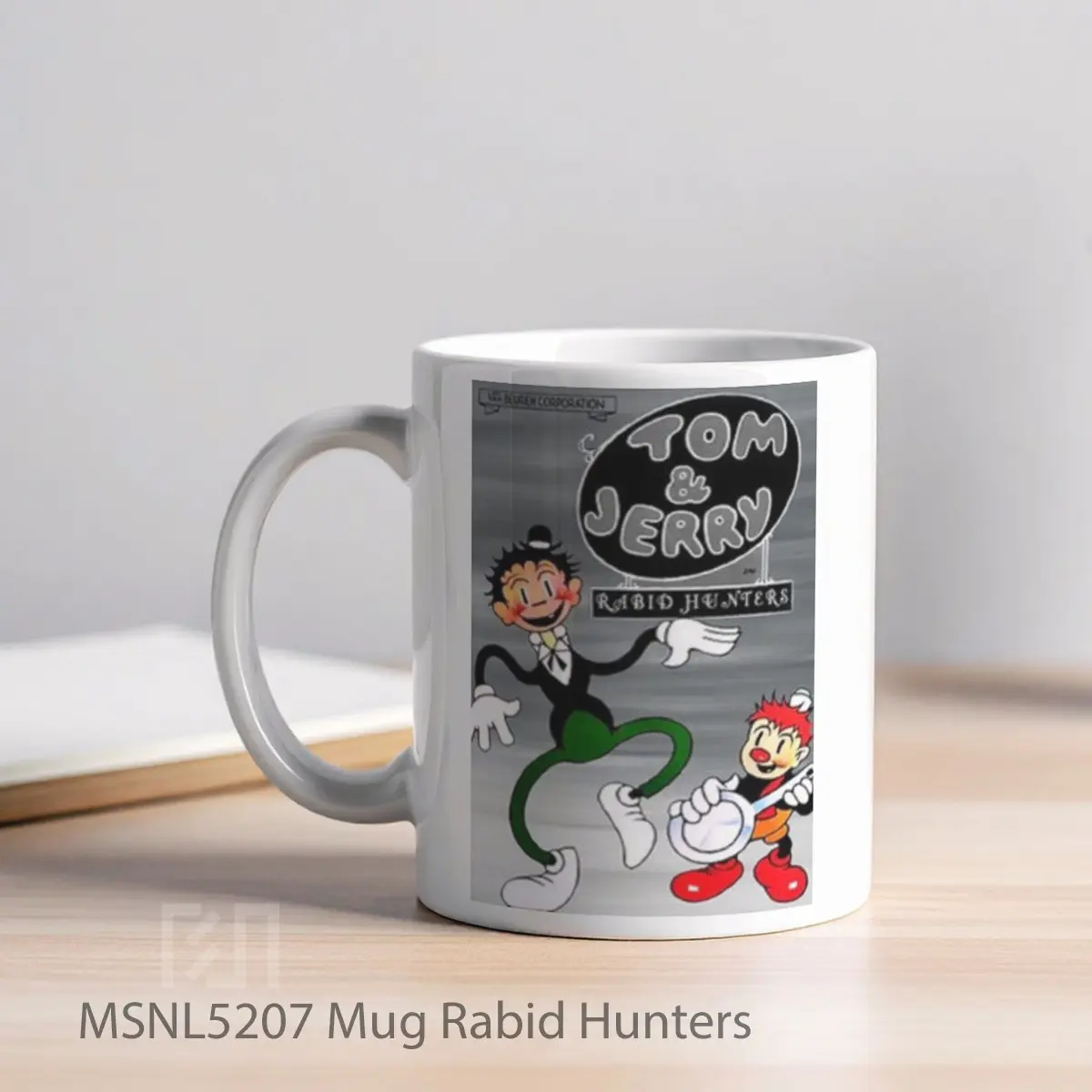 Mug Rabid Hunters Gelas Keramik Tema Film MSNL5207 - Tampak Kiri