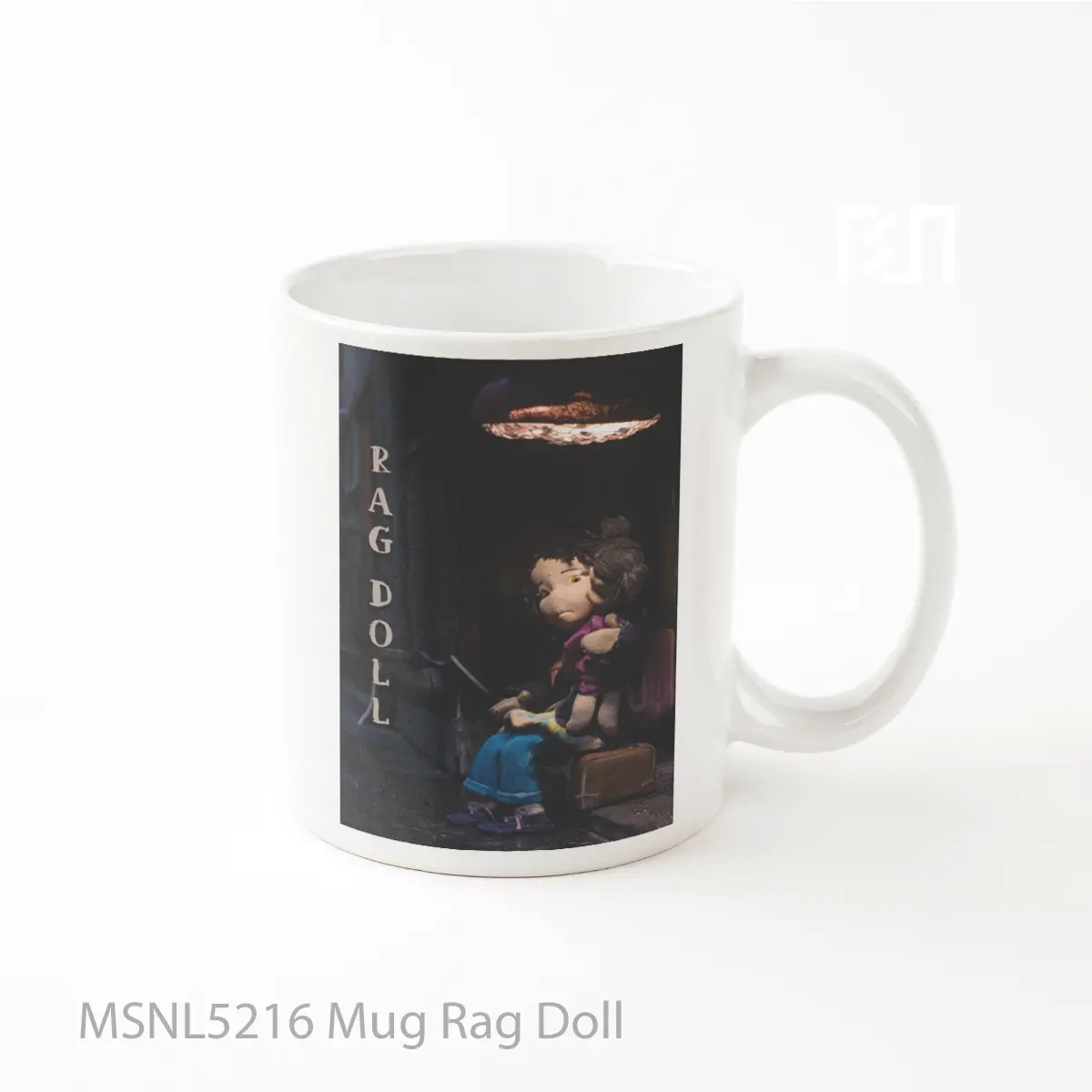 Mug Rag Doll Gelas Keramik Tema Film MSNL5216