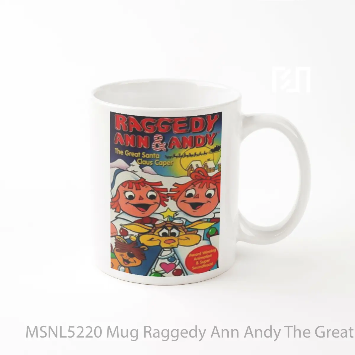 Mug Raggedy Ann Andy The Great Santa Claus Caper Gelas Keramik Tema Film MSNL5220