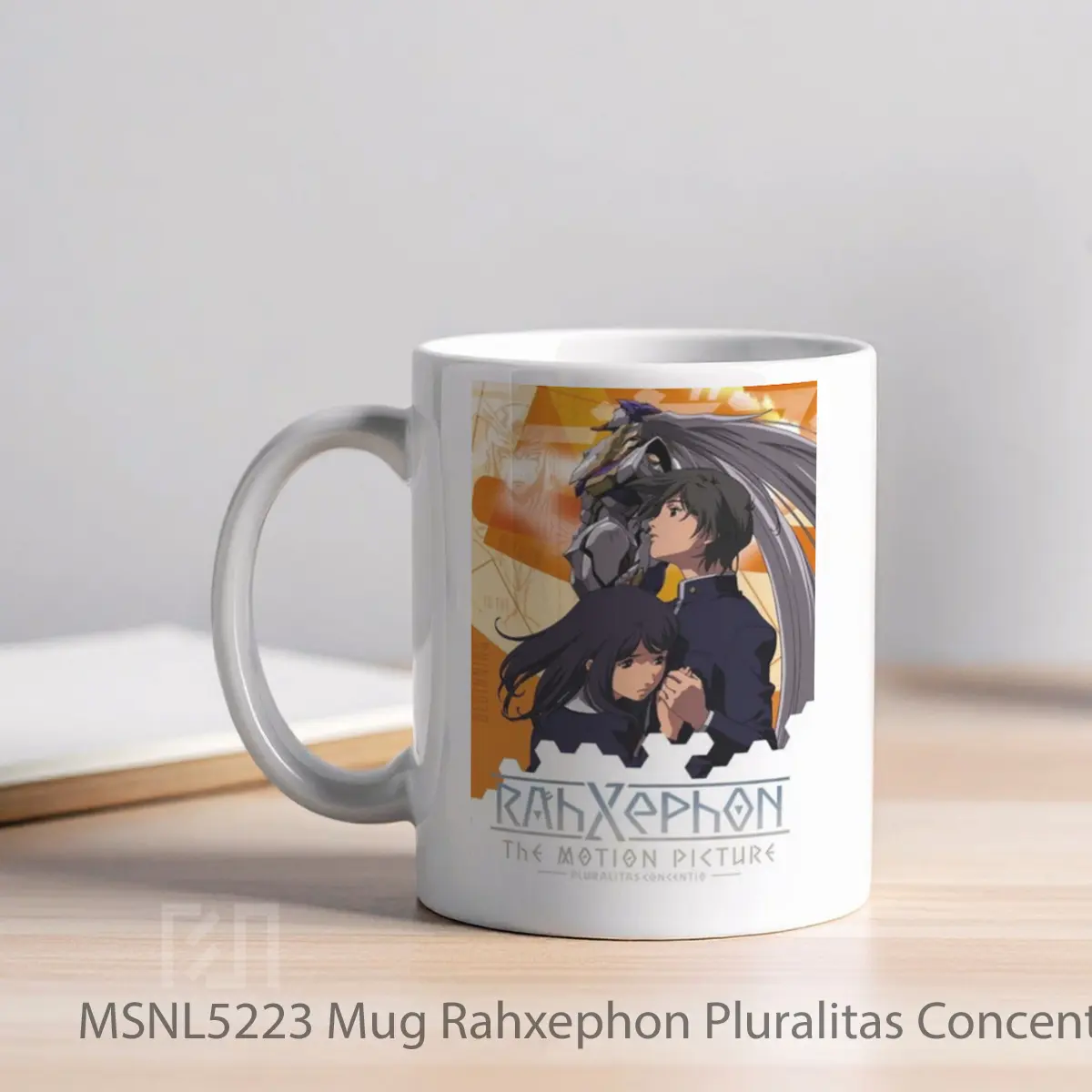 Mug Rahxephon Pluralitas Concentio Gelas Keramik Tema Film MSNL5223 - Tampak Kiri