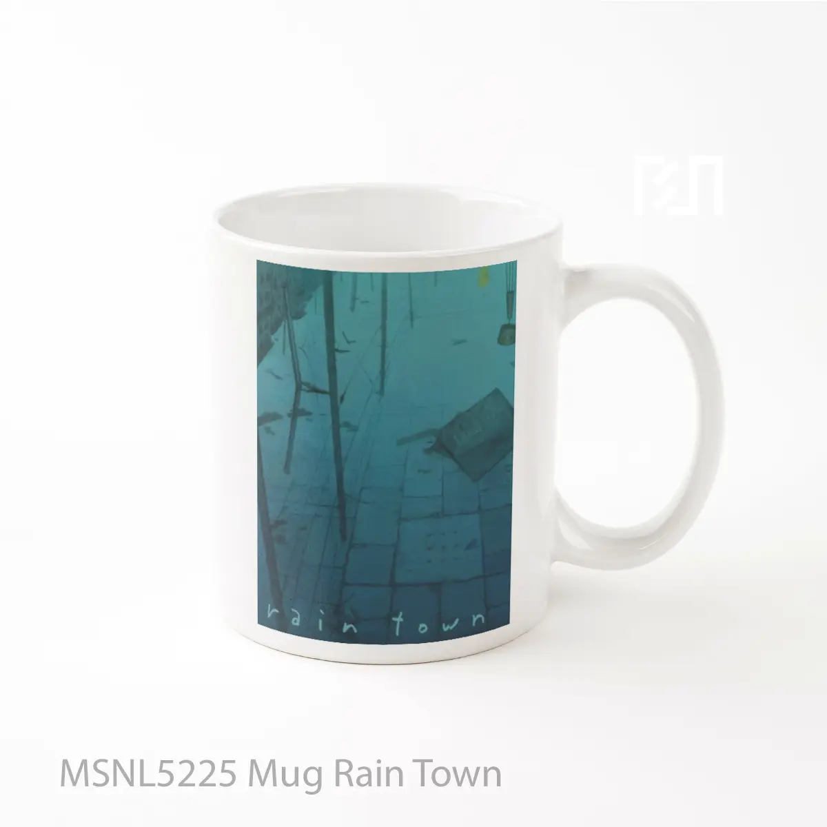 Mug Rain Town Gelas Keramik Tema Film MSNL5225
