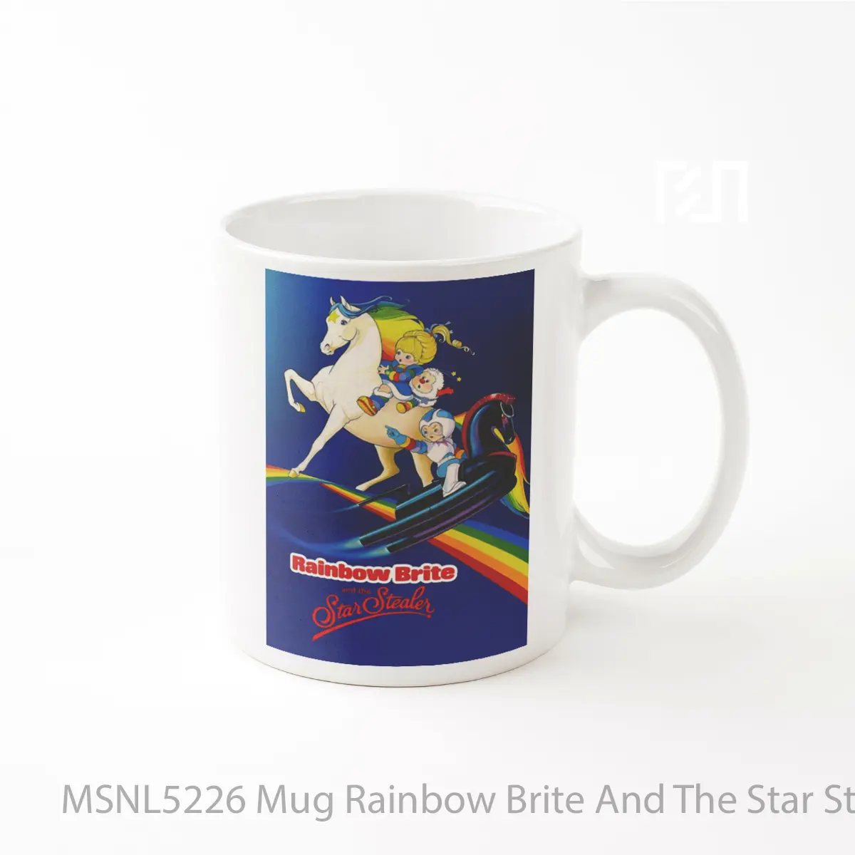 Mug Rainbow Brite And The Star Stealer Gelas Keramik Tema Film MSNL5226