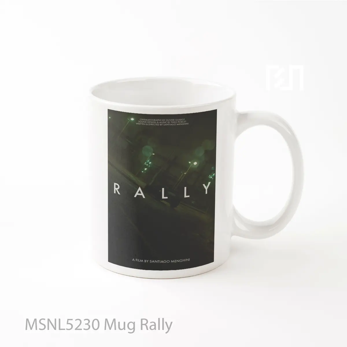 Mug Rally Gelas Keramik Tema Film MSNL5230