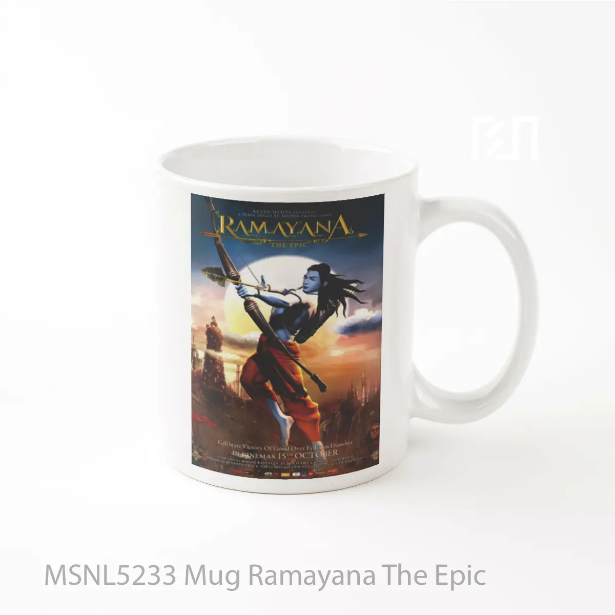 Mug Ramayana The Epic Gelas Keramik Tema Film MSNL5233