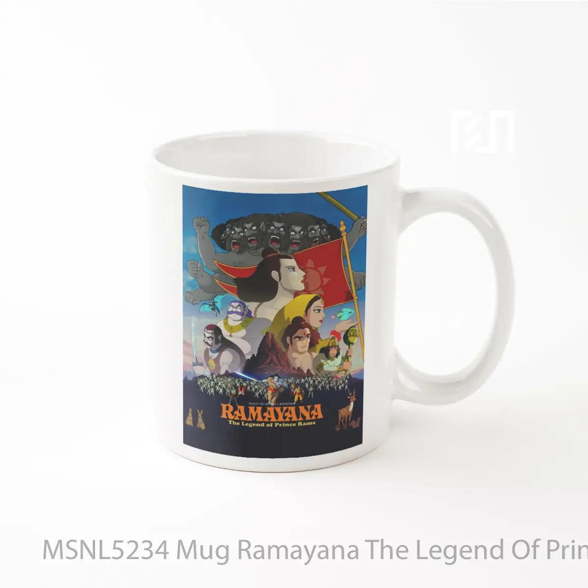 Mug Ramayana The Legend Of Prince Rama Gelas Keramik Tema Film MSNL5234
