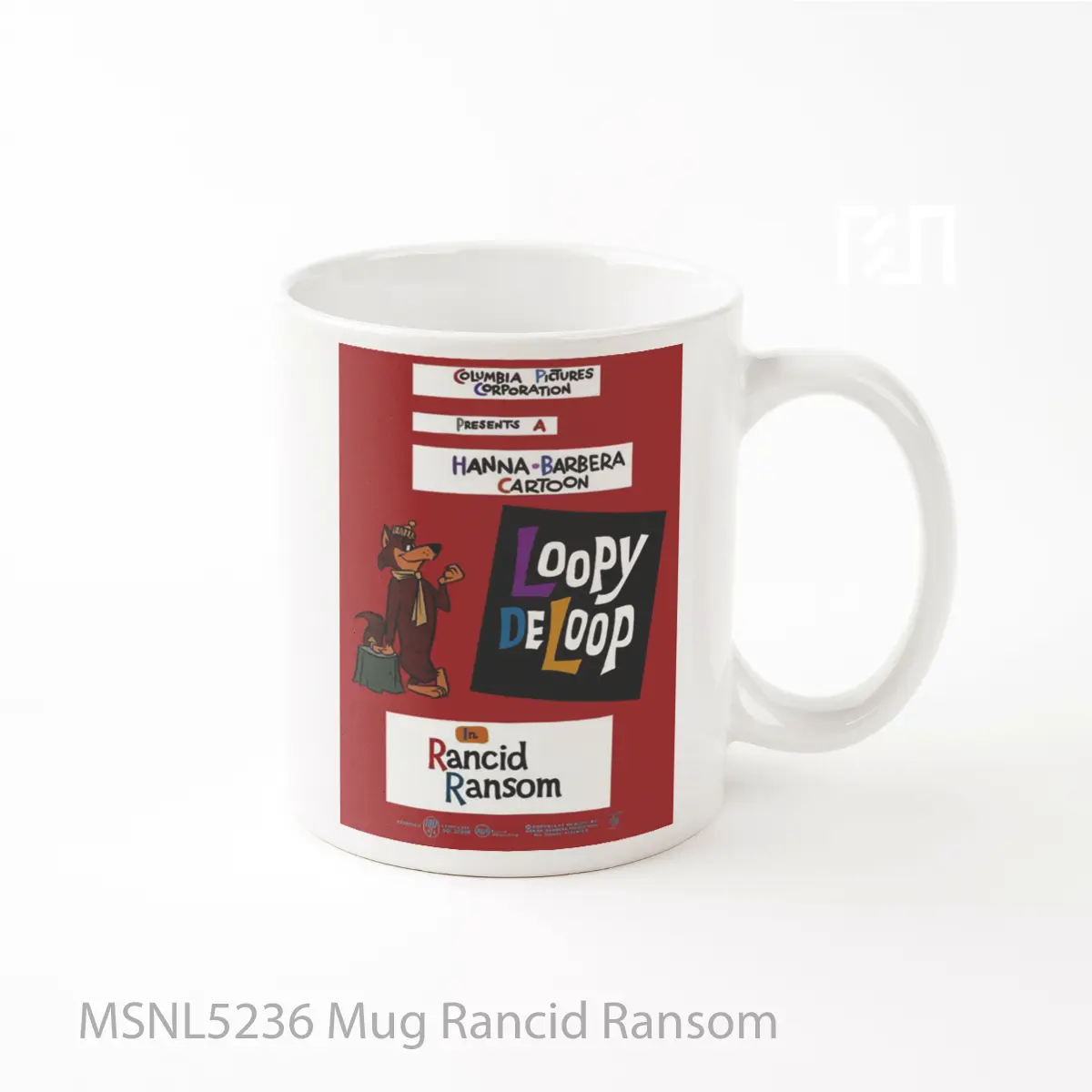 Mug Rancid Ransom Gelas Keramik Tema Film MSNL5236