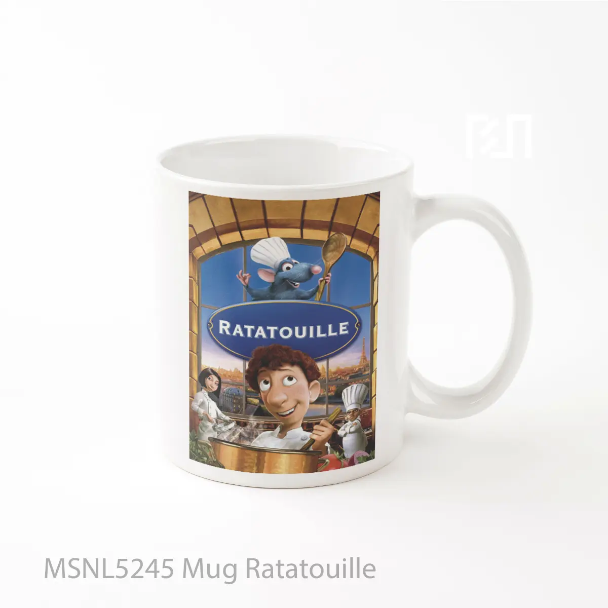 Mug Ratatouille Gelas Keramik Tema Film MSNL5245