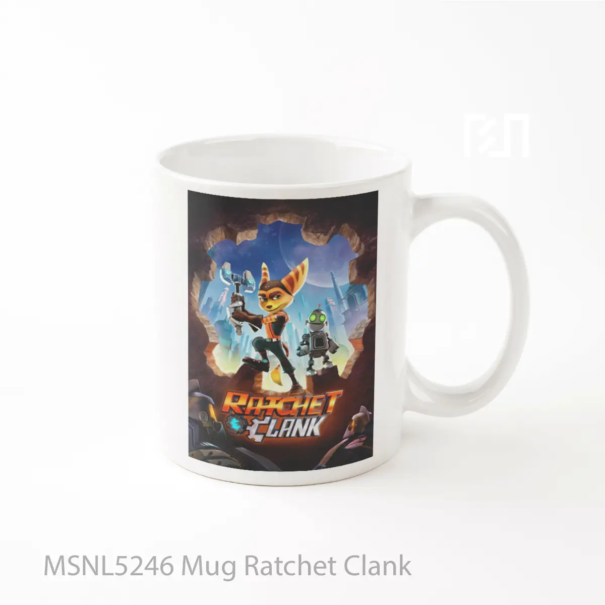Mug Ratchet Clank Gelas Keramik Tema Film MSNL5246