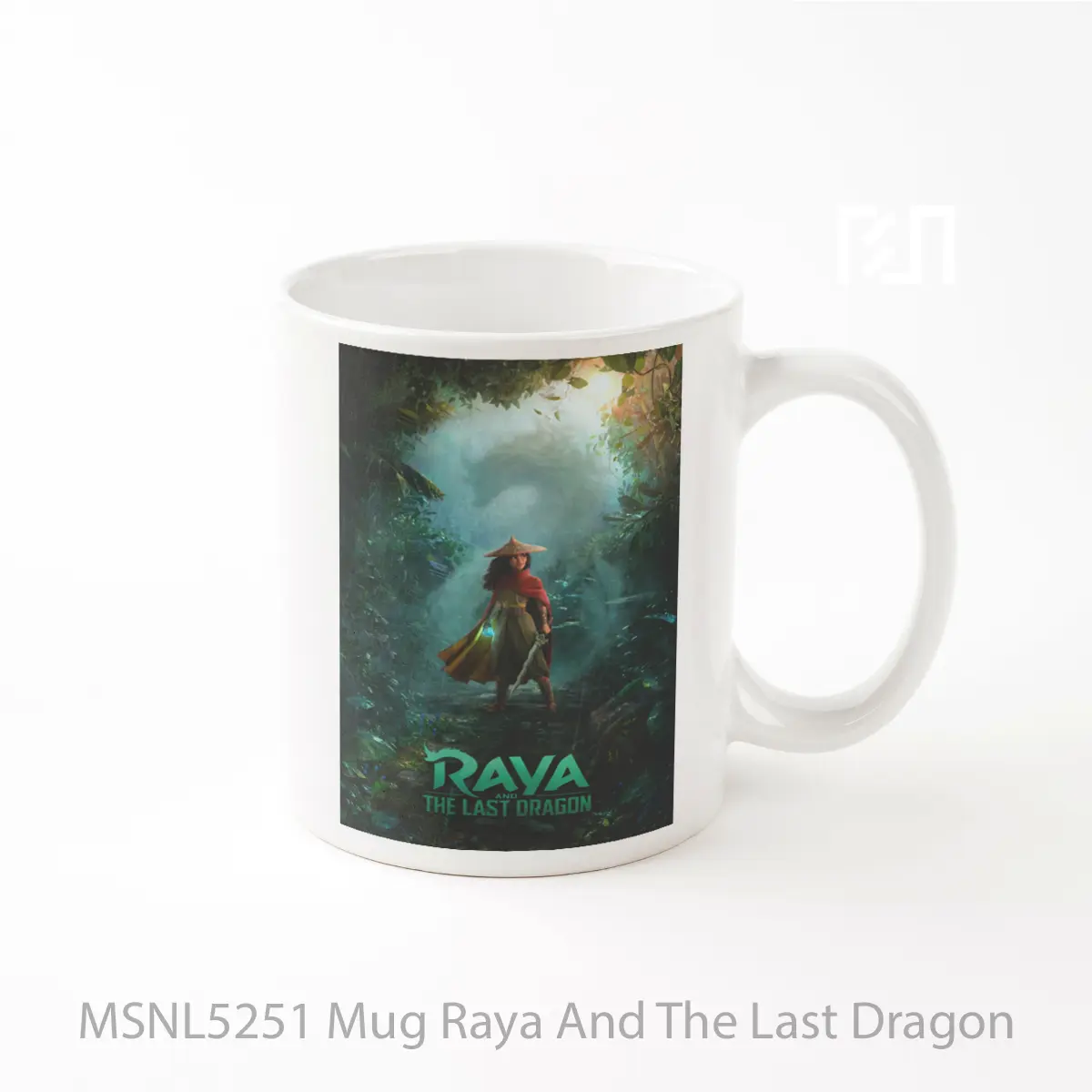 Mug Raya And The Last Dragon Gelas Keramik Tema Film MSNL5251
