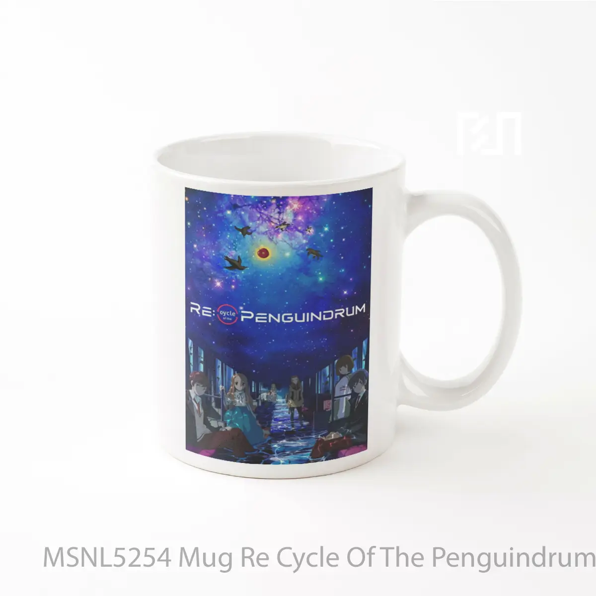 Mug Re Cycle Of The Penguindrum Part 1 Your Train Is The Survival Tactic Gelas Keramik Tema Film MSNL5254