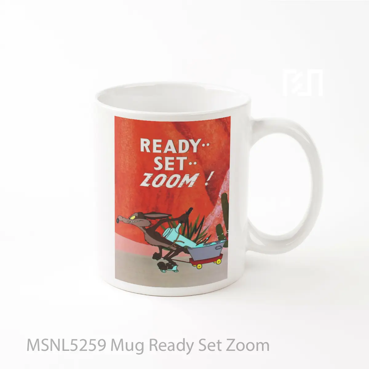 Mug Ready Set Zoom Gelas Keramik Tema Film MSNL5259