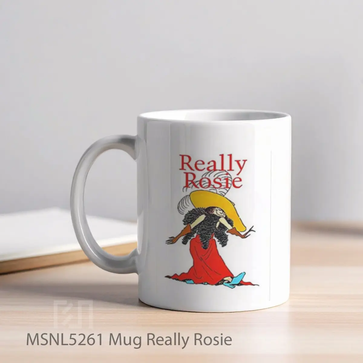 Mug Really Rosie Gelas Keramik Tema Film MSNL5261 - Tampak Kiri