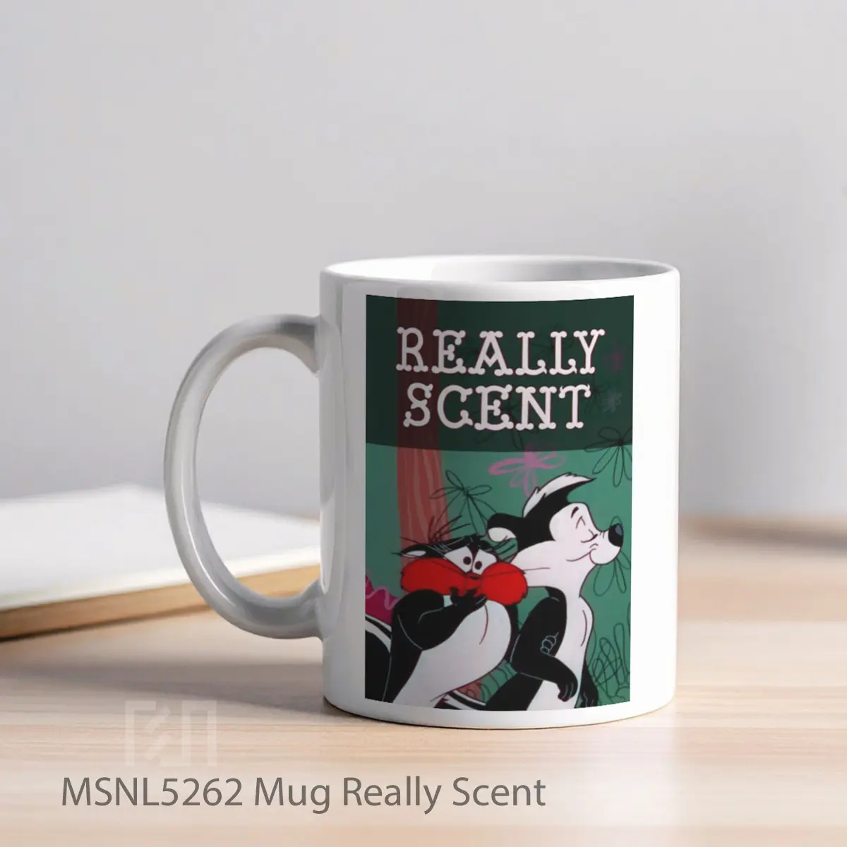 Mug Really Scent Gelas Keramik Tema Film MSNL5262 - Tampak Kiri