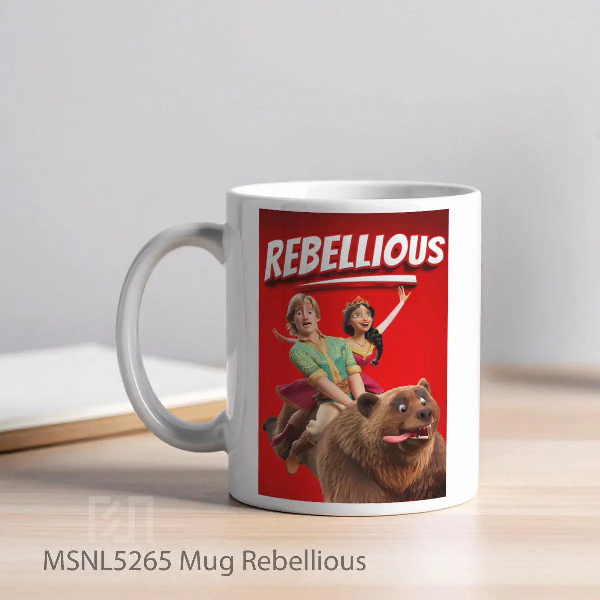 Mug Rebellious Gelas Keramik Tema Film MSNL5265 - Tampak Kiri
