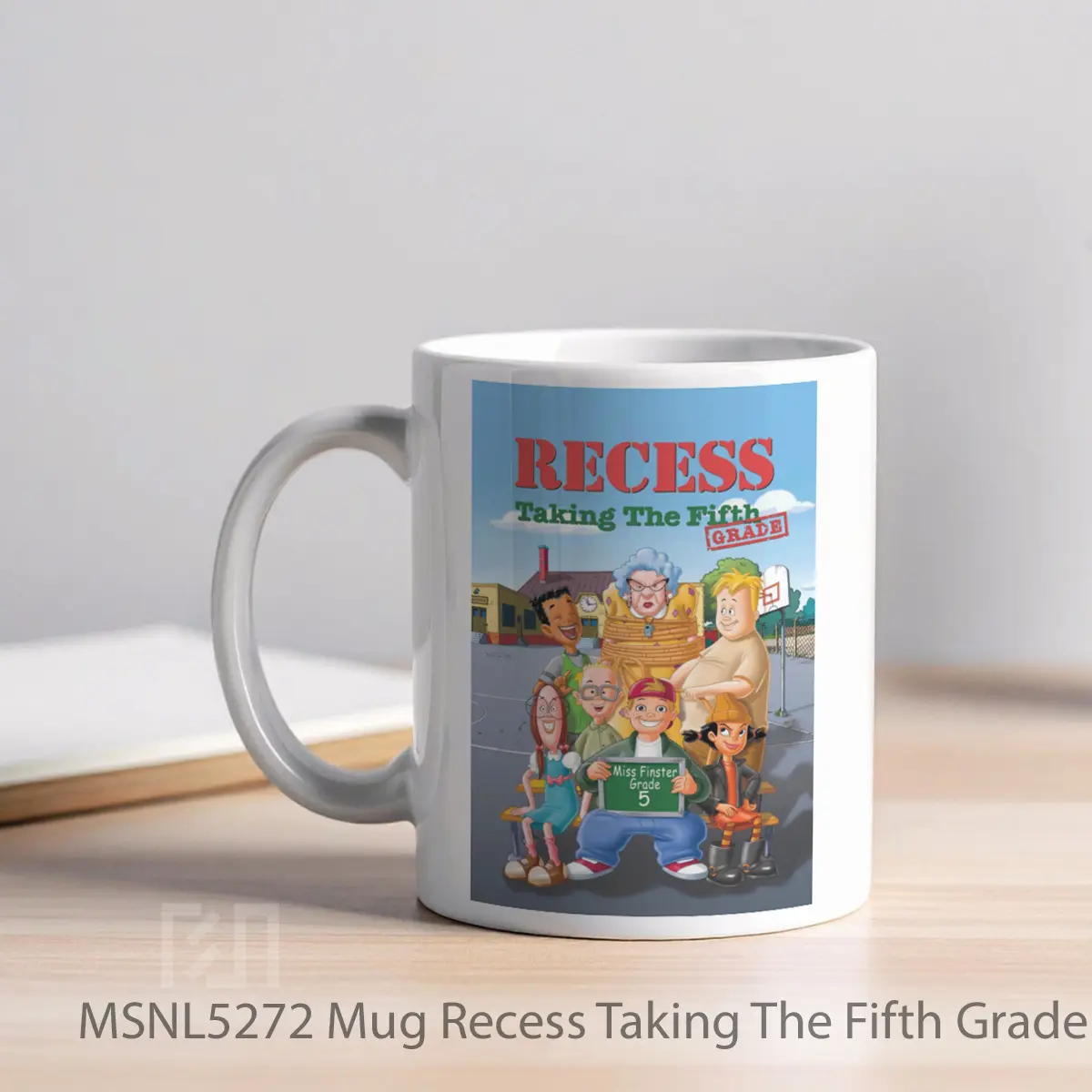 Mug Recess Taking The Fifth Grade Gelas Keramik Tema Film MSNL5272 - Tampak Kiri