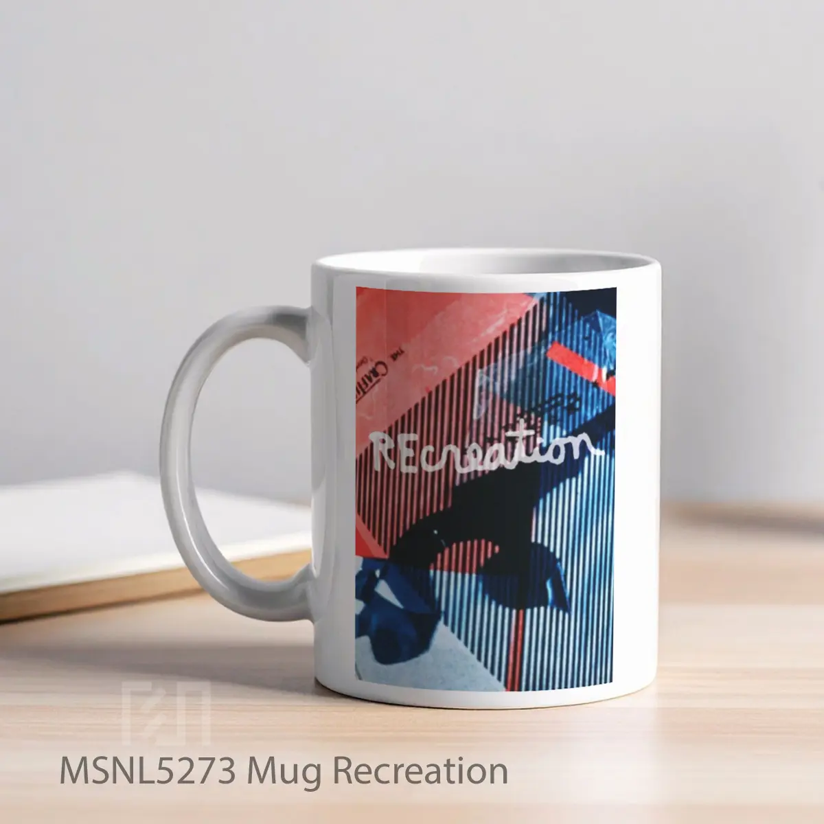 Mug Recreation Gelas Keramik Tema Film MSNL5273 - Tampak Kiri