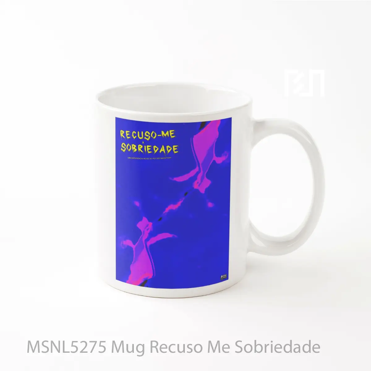 Mug Recuso Me Sobriedade Gelas Keramik Tema Film MSNL5275