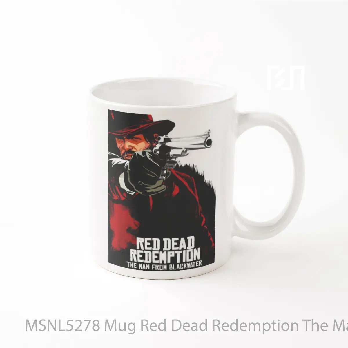 Mug Red Dead Redemption The Man From Blackwater Gelas Keramik Tema Film MSNL5278