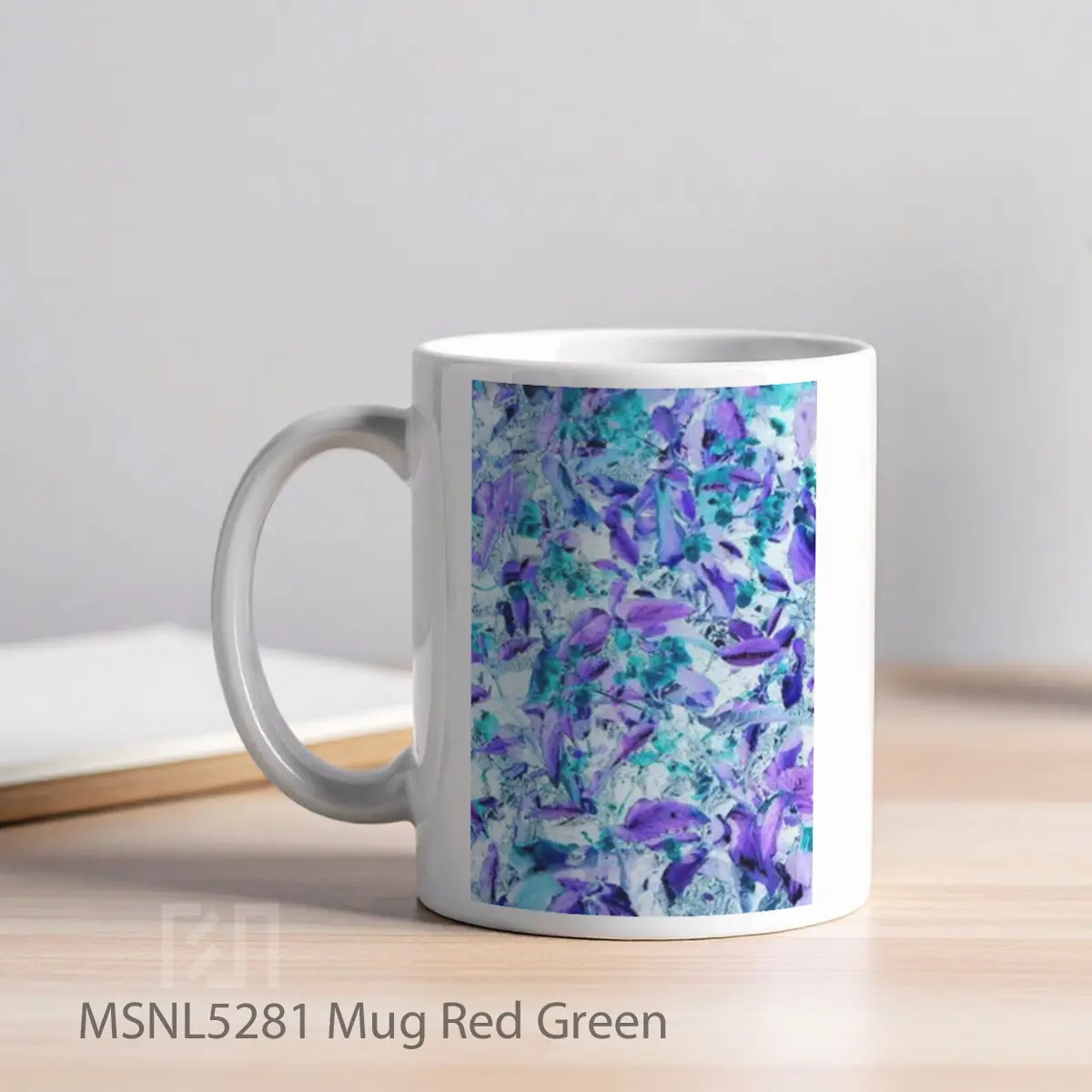 Mug Red Green Gelas Keramik Tema Film MSNL5281 - Tampak Kiri