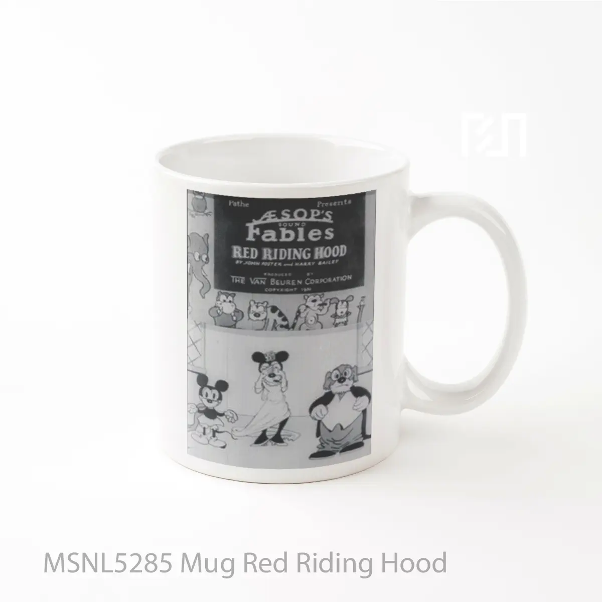 Mug Red Riding Hood Gelas Keramik Tema Film MSNL5285