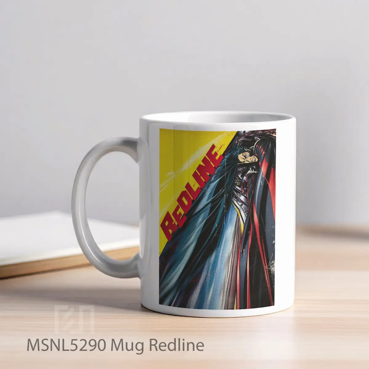 Mug Redline Gelas Keramik Tema Film MSNL5290 - Tampak Kiri