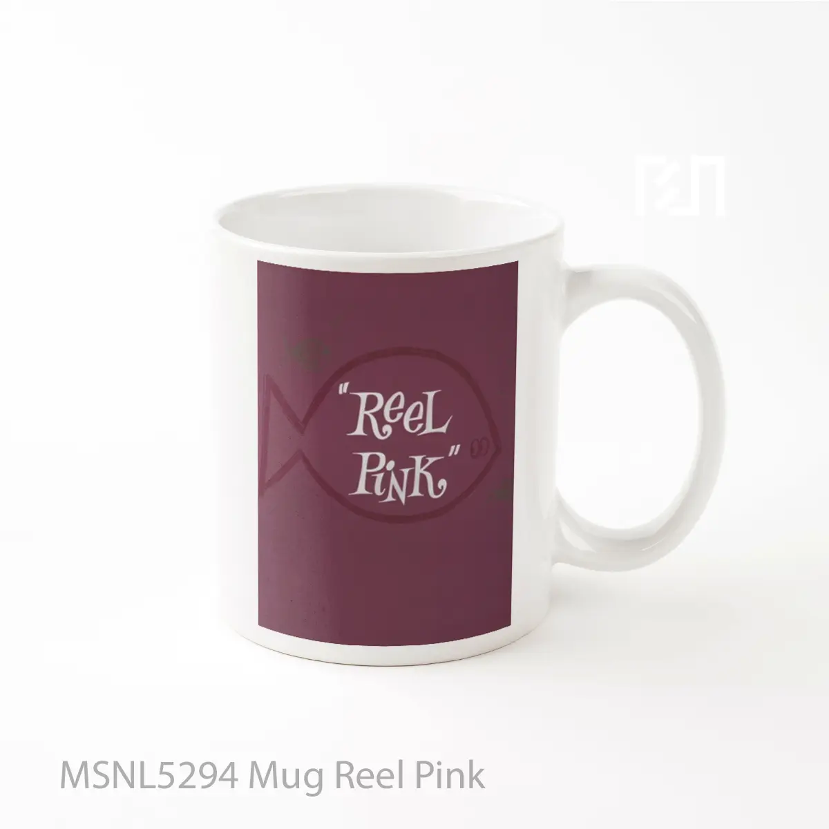 Mug Reel Pink Gelas Keramik Tema Film MSNL5294