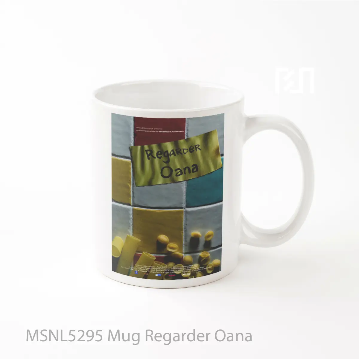Mug Regarder Oana Gelas Keramik Tema Film MSNL5295