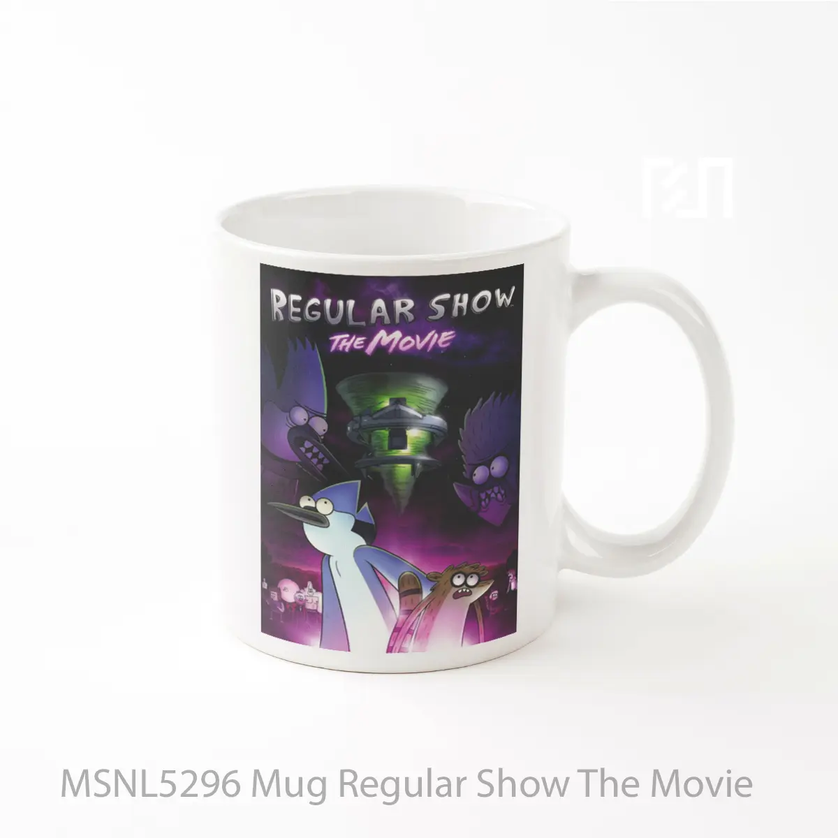 Mug Regular Show The Movie Gelas Keramik Tema Film MSNL5296