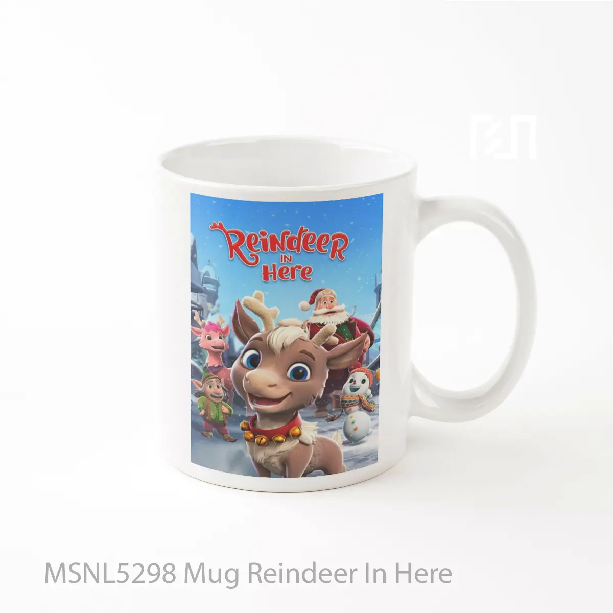 Mug Reindeer In Here Gelas Keramik Tema Film MSNL5298