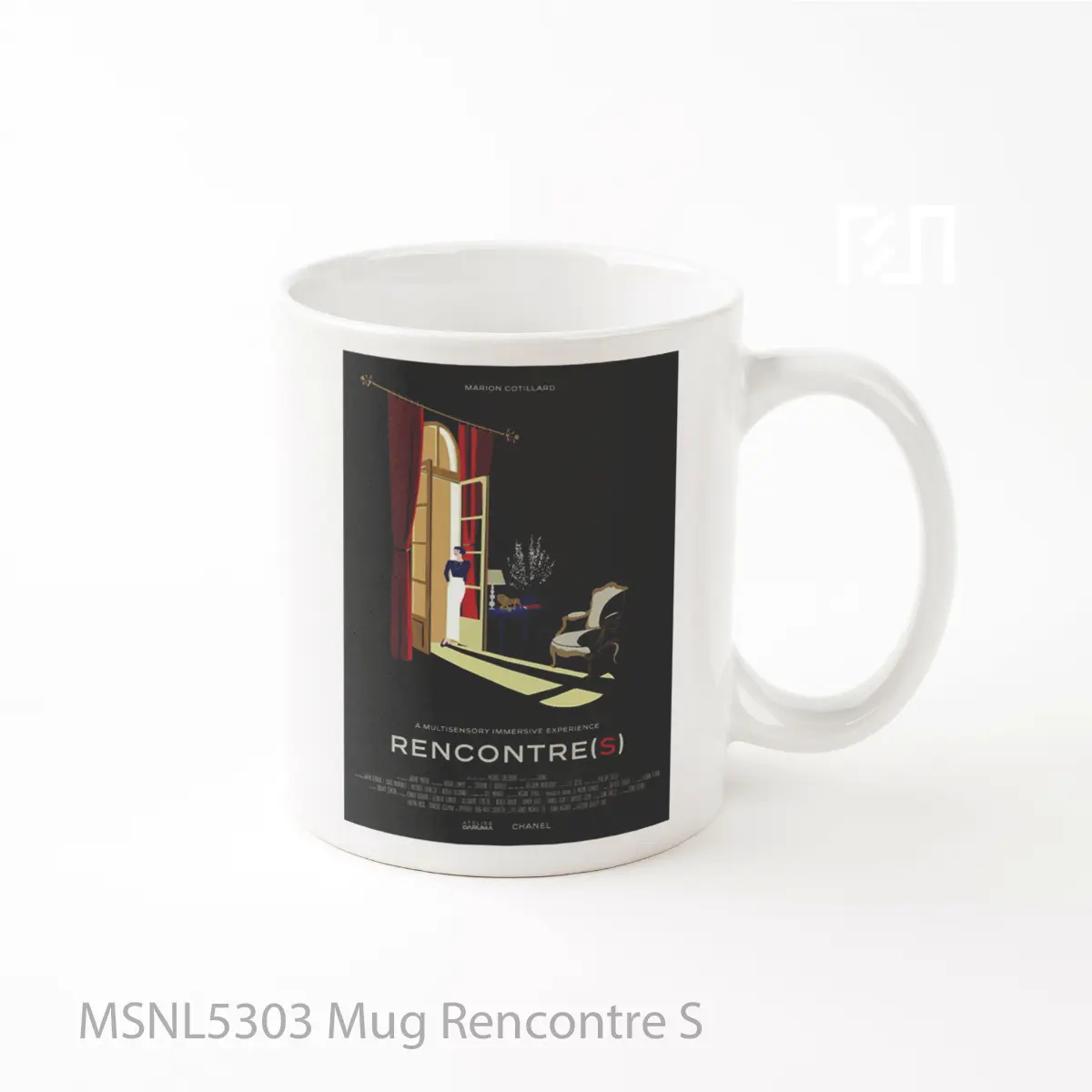 Mug Rencontre S Gelas Keramik Tema Film MSNL5303