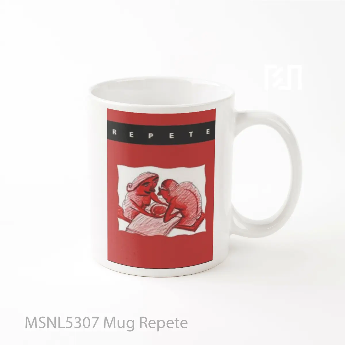 Mug Repete Gelas Keramik Tema Film MSNL5307