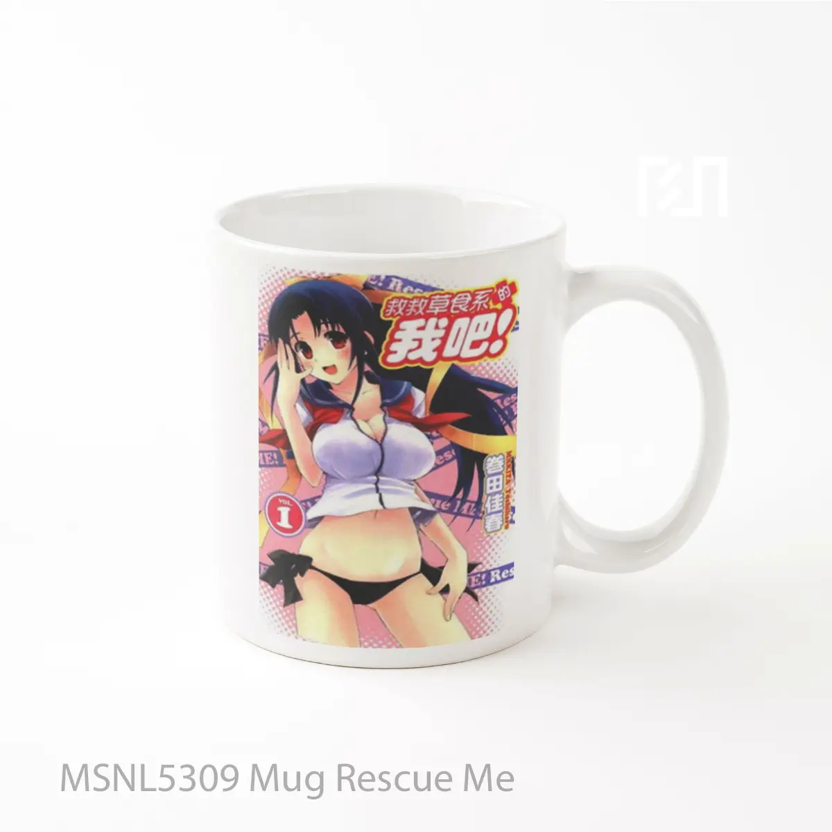 Mug Rescue Me Gelas Keramik Tema Film MSNL5309