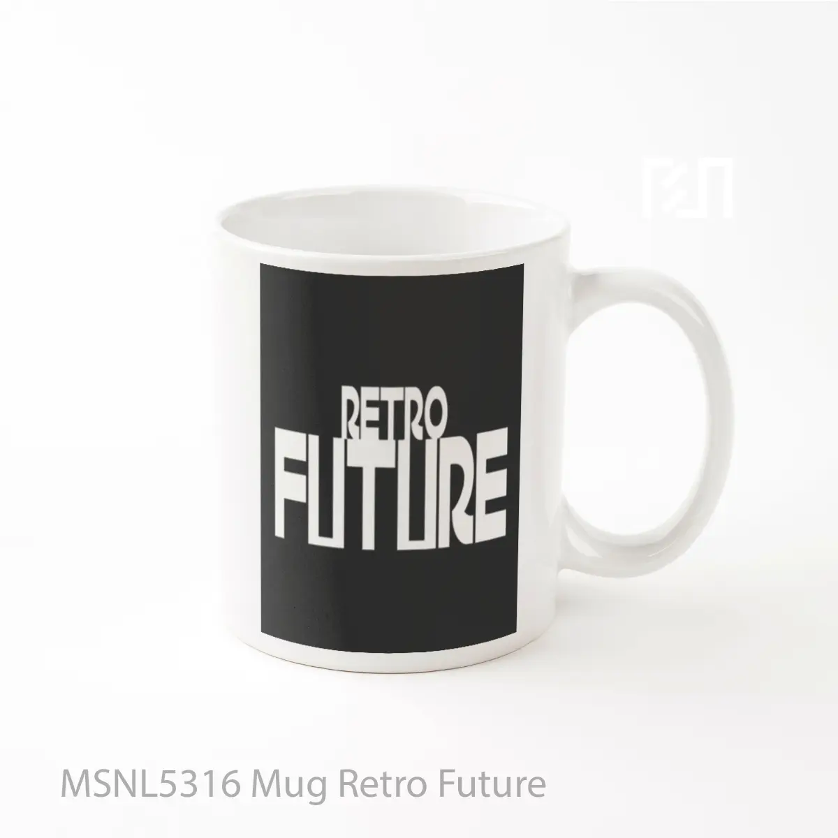 Mug Retro Future Gelas Keramik Tema Film MSNL5316