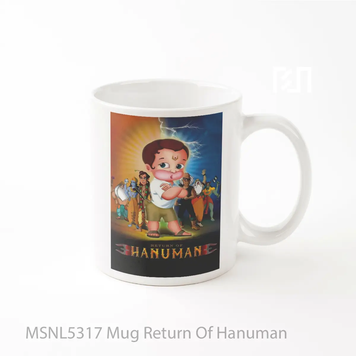 Mug Return Of Hanuman Gelas Keramik Tema Film MSNL5317