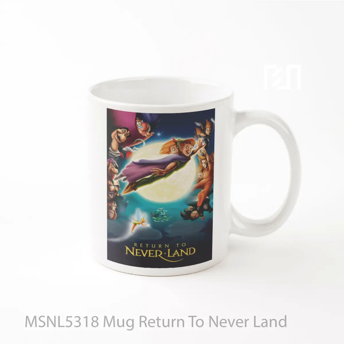 Mug Return To Never Land Gelas Keramik Tema Film MSNL5318