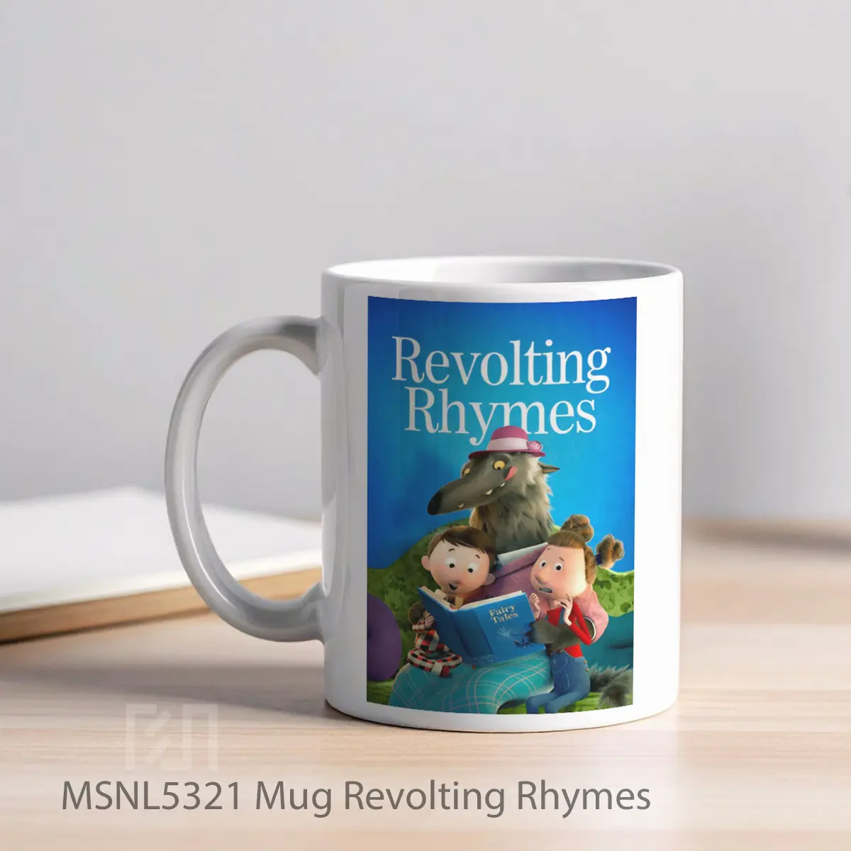Mug Revolting Rhymes Gelas Keramik Tema Film MSNL5321 - Tampak Kiri