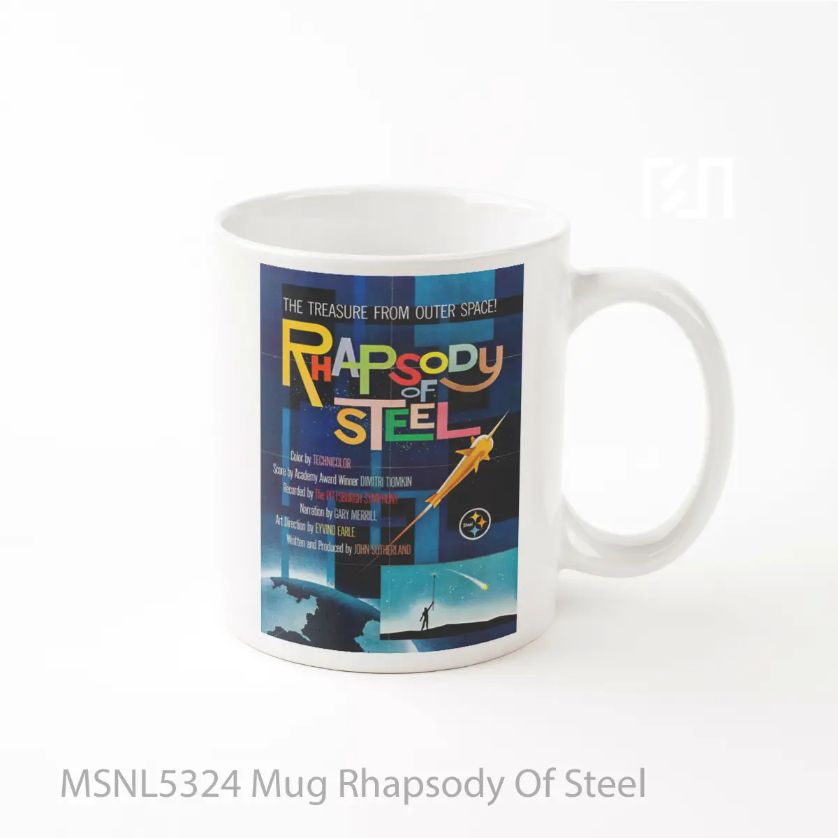 Mug Rhapsody Of Steel Gelas Keramik Tema Film MSNL5324