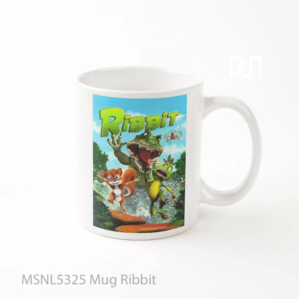 Mug Ribbit Gelas Keramik Tema Film MSNL5325