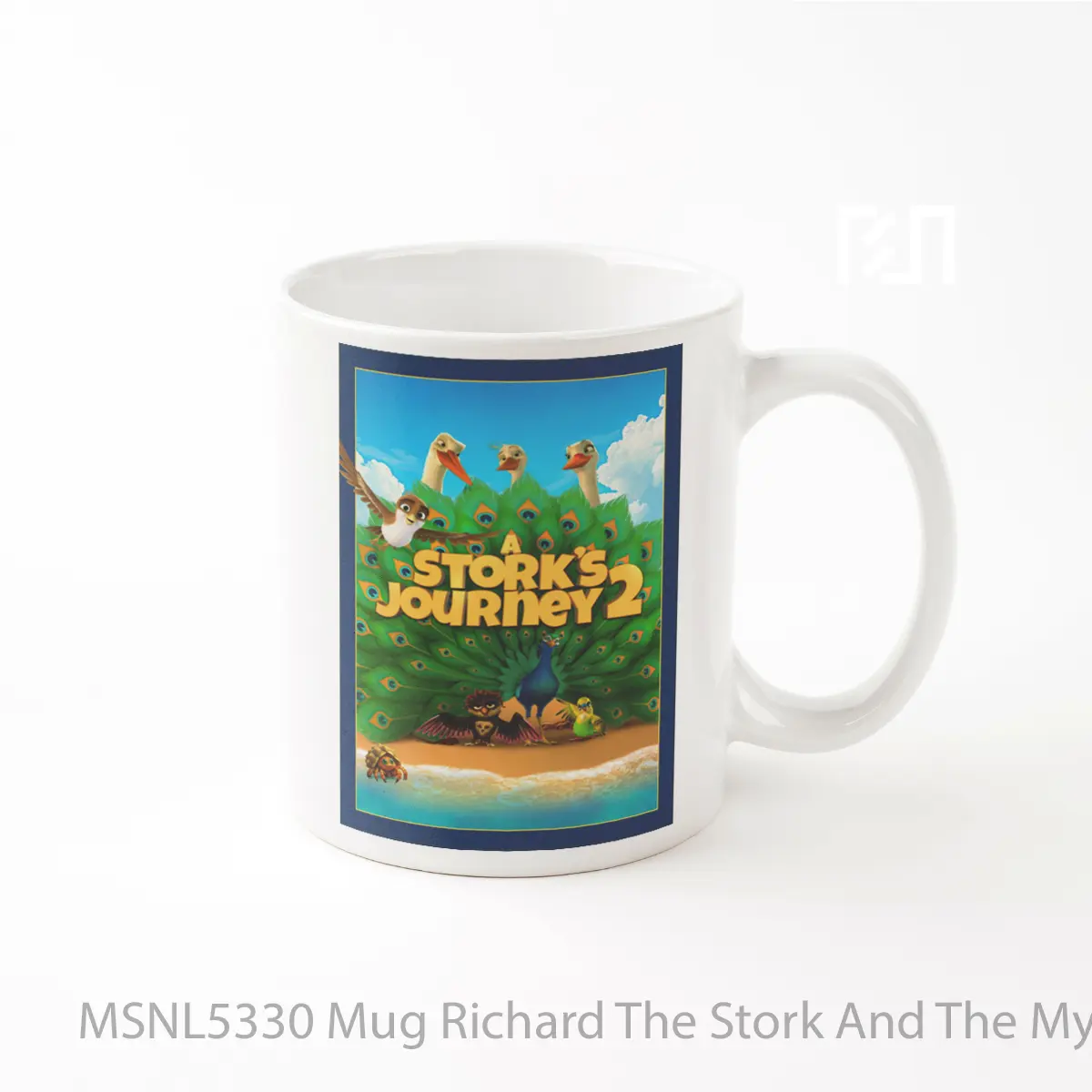 Mug Richard The Stork And The Mystery Of The Great Jewel Gelas Keramik Tema Film MSNL5330
