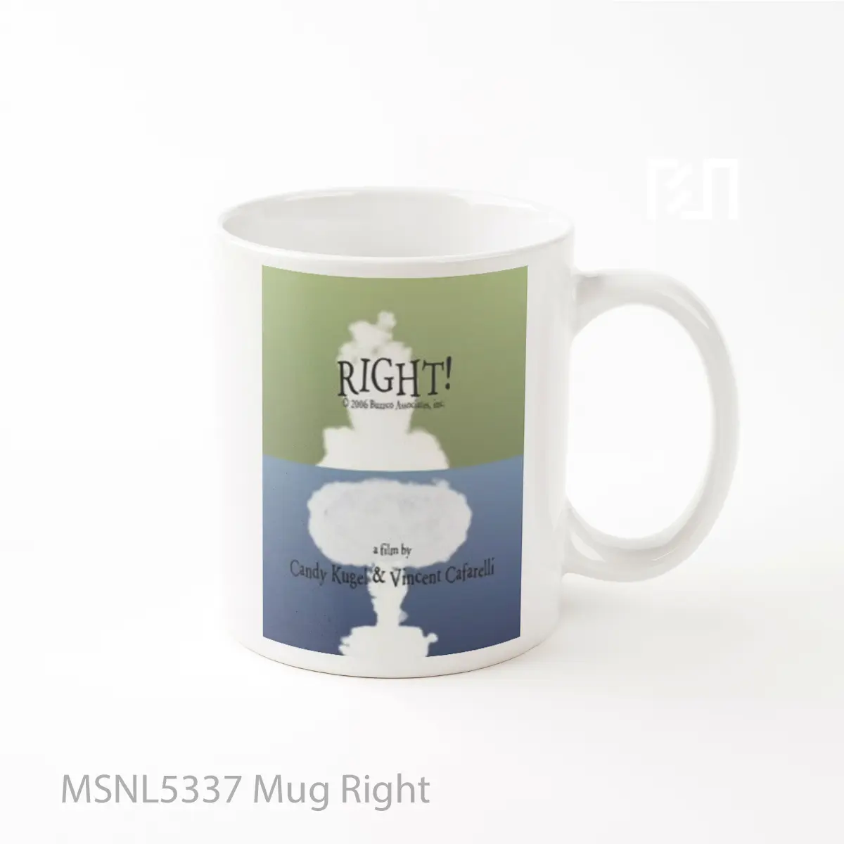 Mug Right Gelas Keramik Tema Film MSNL5337