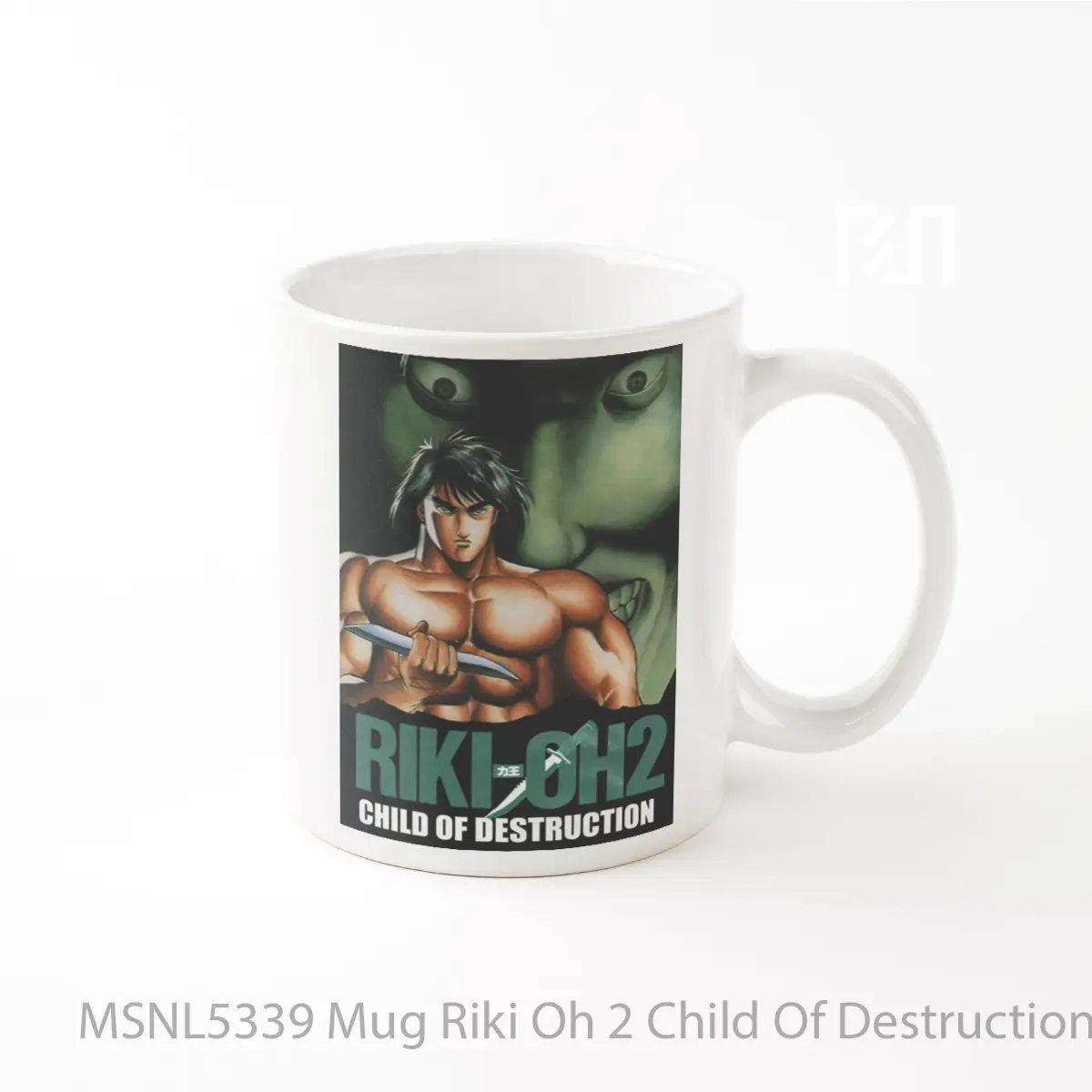 Mug Riki Oh 2 Child Of Destruction Gelas Keramik Tema Film MSNL5339