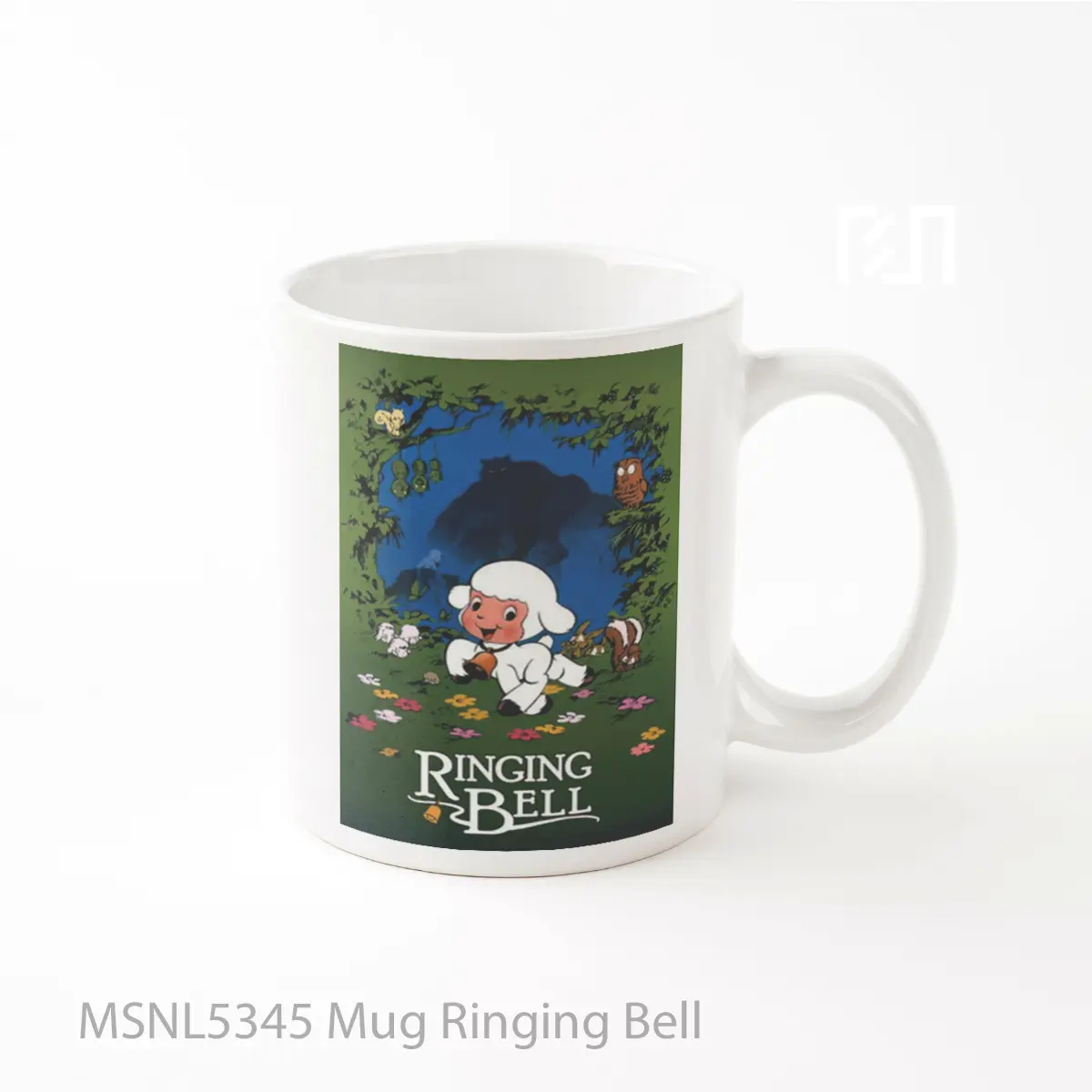 Mug Ringing Bell Gelas Keramik Tema Film MSNL5345