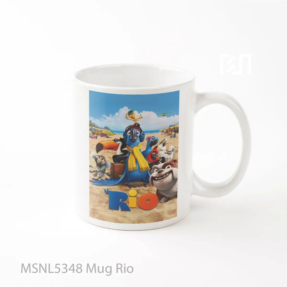 Mug Rio Gelas Keramik Tema Film MSNL5348