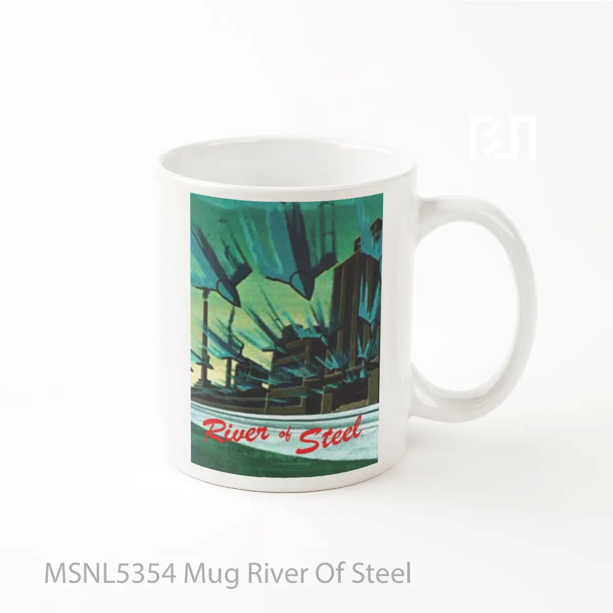 Mug River Of Steel Gelas Keramik Tema Film MSNL5354