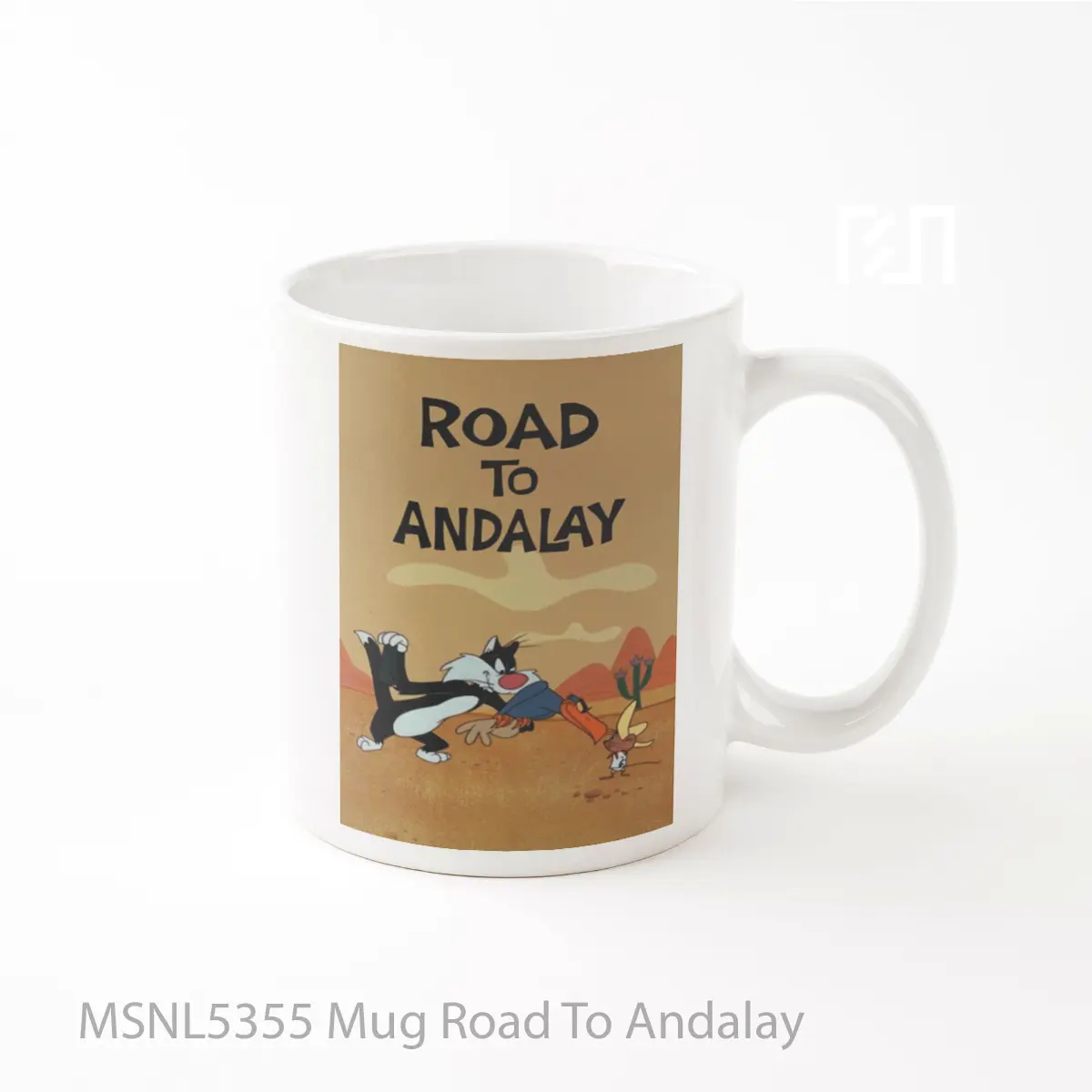 Mug Keramik Premium SNI - Mug Road To Andalay Gelas Keramik Tema Film MSNL5355
