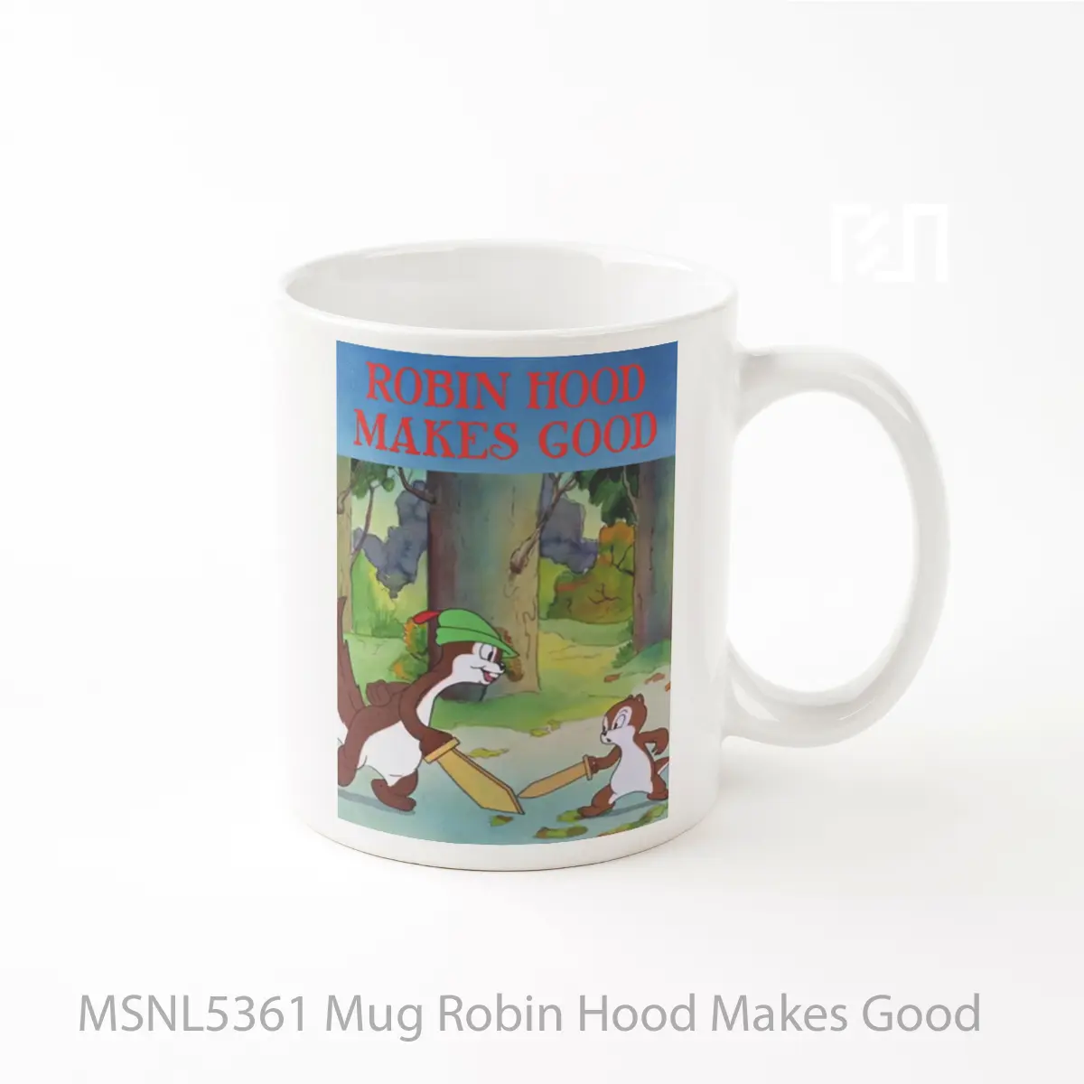 Mug Robin Hood Makes Good Gelas Keramik Tema Film MSNL5361
