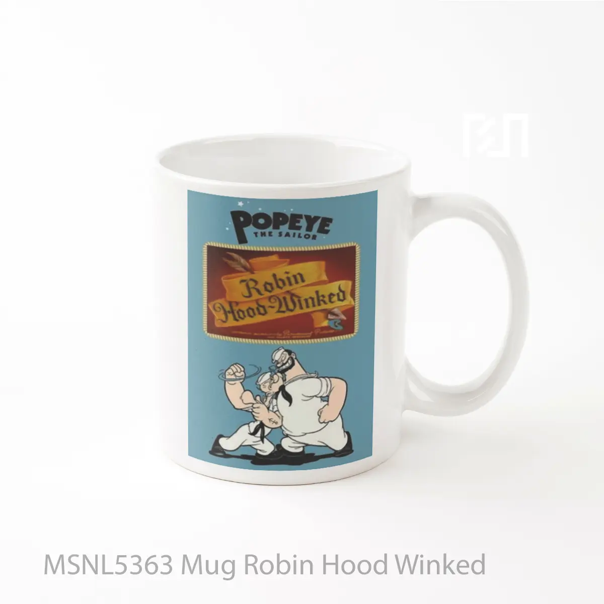 Mug Robin Hood Winked Gelas Keramik Tema Film MSNL5363
