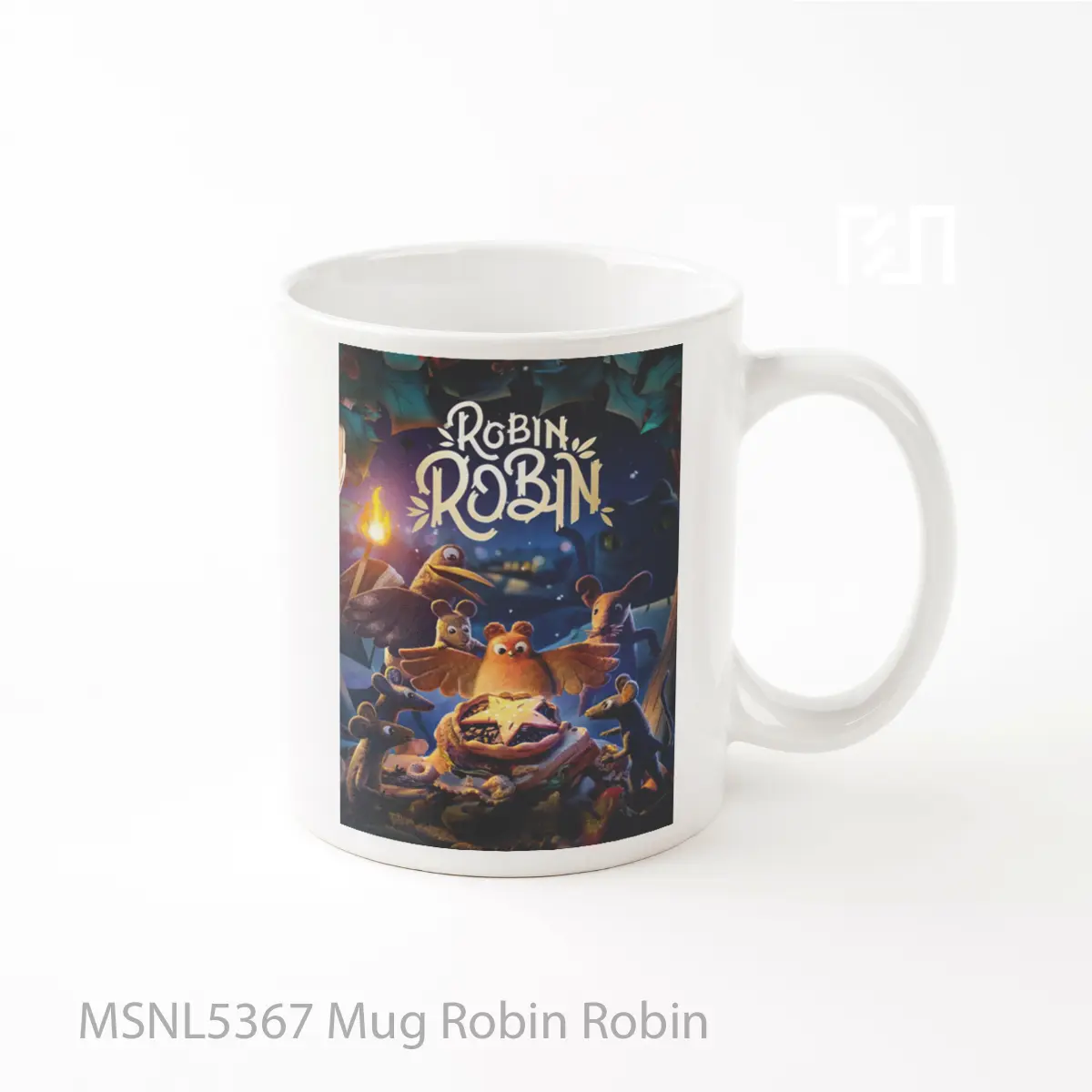 Mug Robin Robin Gelas Keramik Tema Film MSNL5367