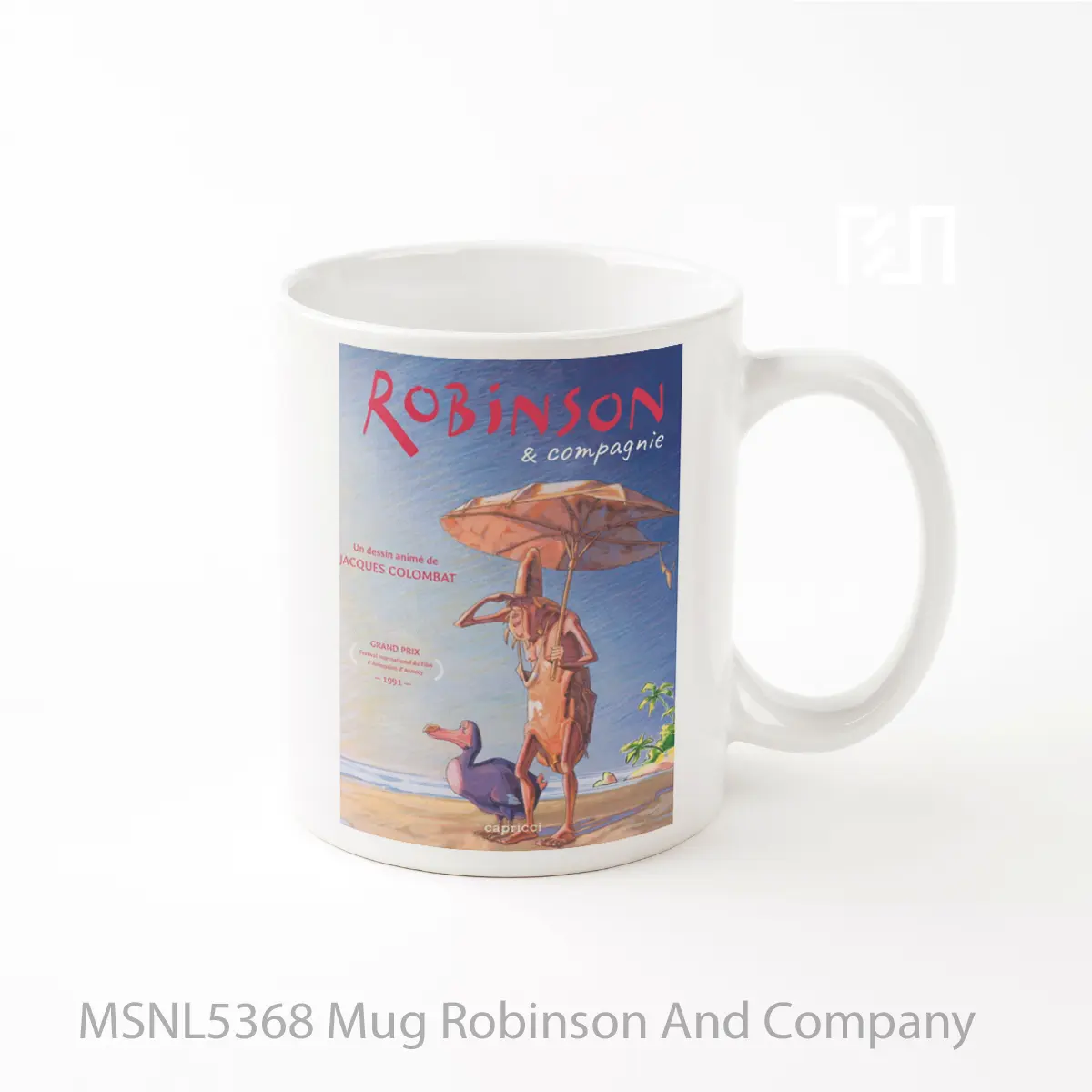 Mug Robinson And Company Gelas Keramik Tema Film MSNL5368
