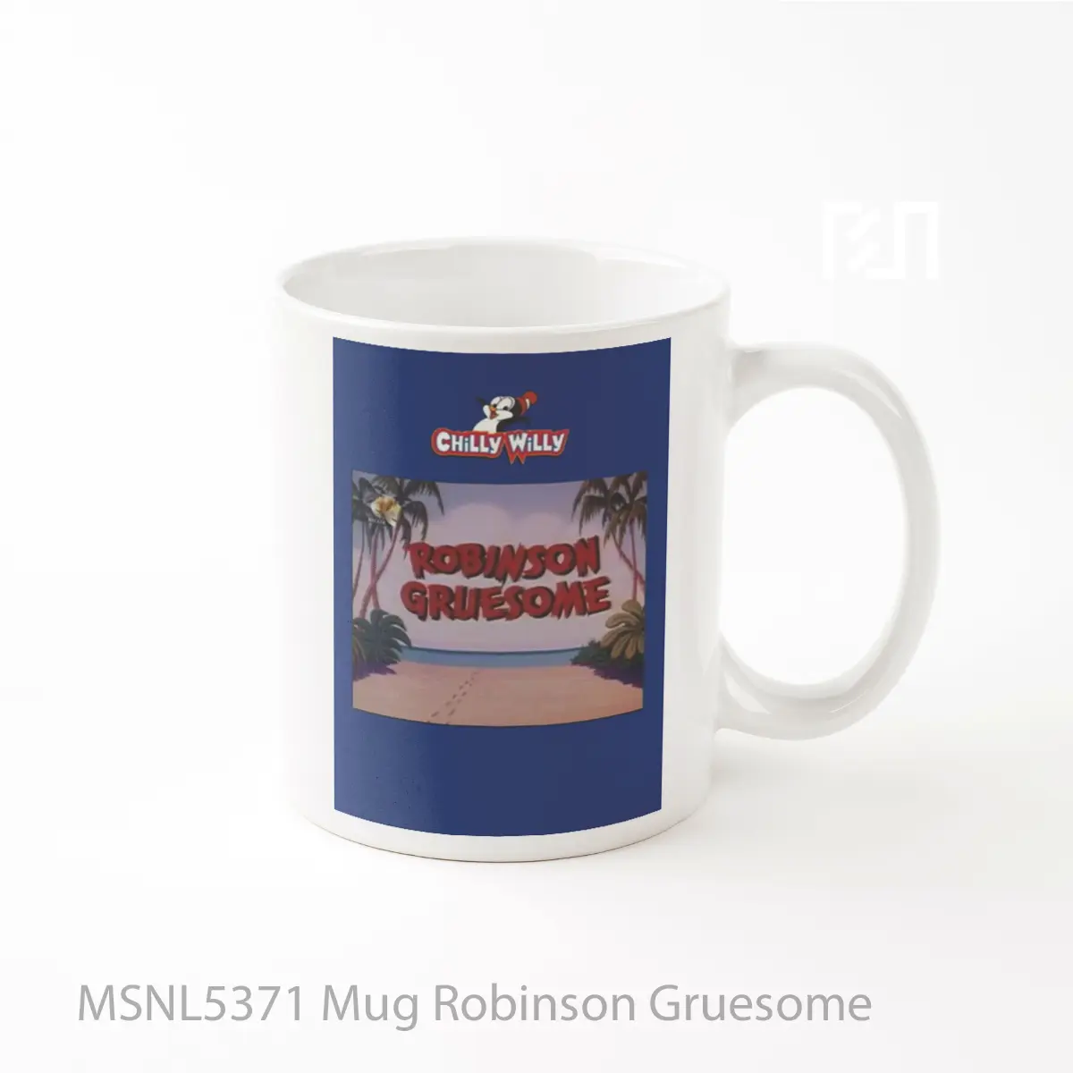 Mug Robinson Gruesome Gelas Keramik Tema Film MSNL5371